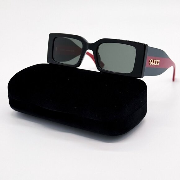 NEW GUCCI GG1860S 001 BLACK UNISEX SUNGLASSES GUCCI - Picture 2 of 11